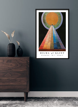 Affiche Hilma af Klint Altarpiece no. 1