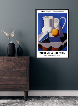 Affiche exposition Wilhelm Lundstrøm