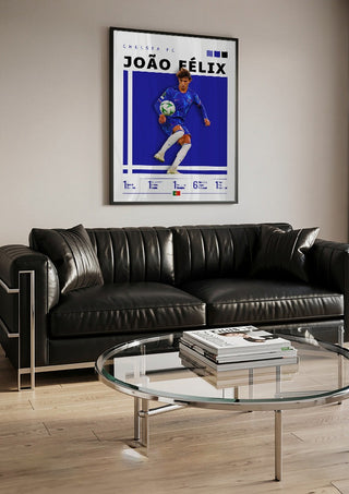 João Fêlix - Chelsea Football Poster