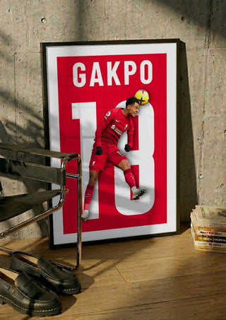 Cody Gakpo- Liverpool Football Poster