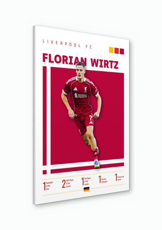 Florian Wirtz - Liverpool Football Poster