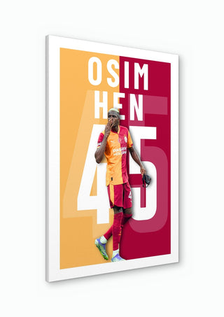 Victor Osimhen - Galatasaray Football Poster
