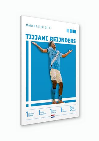 Tijjani Reijnders - Manchester City Football Poster