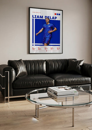 Liam Delap - Chelsea Football Poster