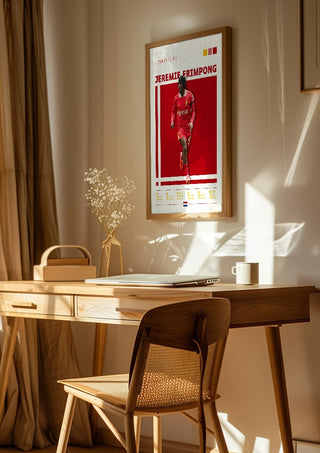 Jeremie Frimpong - Liverpool Football Poster