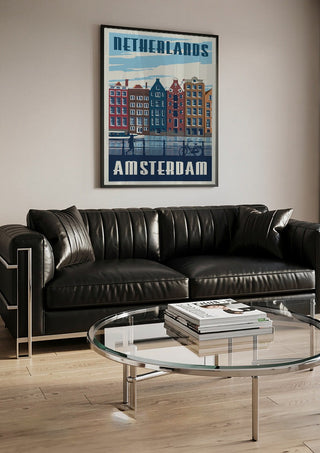 Amsterdam Travel Print