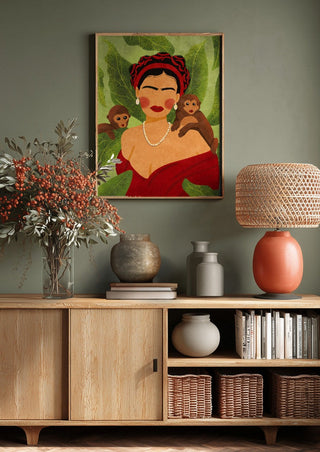 Frida and Monkeys - Raissa Oltmanns