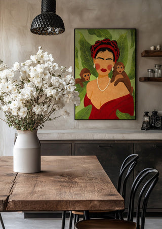 Frida and Monkeys - Raissa Oltmanns