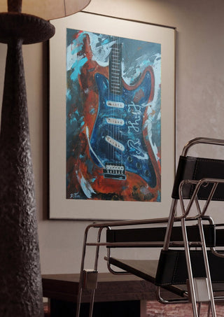 Sunburst Guitar - Ritta Henriques Jorge