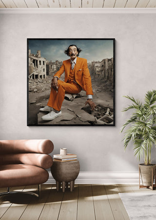Surreal Collapse Tribute to Salvador Dalí - Devour Art