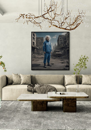 Relativity of Ruins Tribute to Albert Einstein - Devour Art