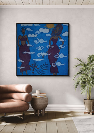 Dream girls - Naïve Art by YLR