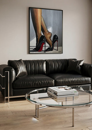 Red Soles - Art By Biba