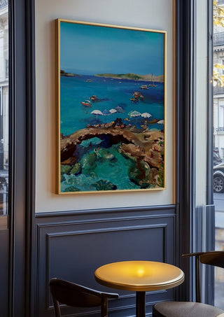 Blue lagoon in late May - Mariam De Giorgio
