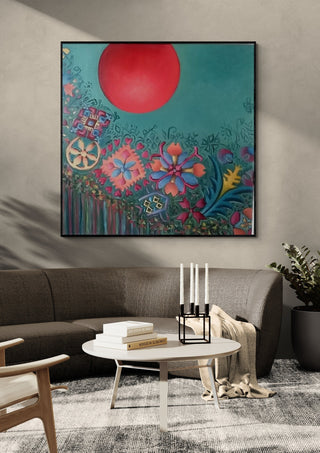 Red Sun over the Motifs - Cristina Iacob