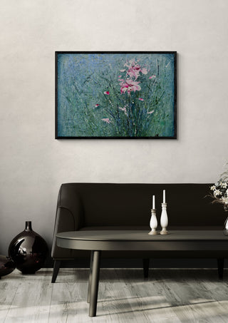 Pink Lilies in the Grass - Marina Agre