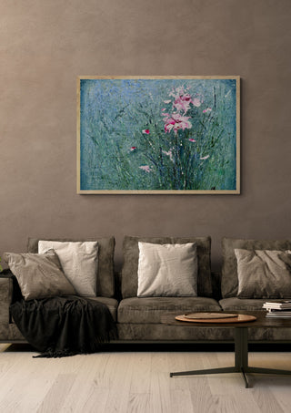 Pink Lilies in the Grass - Marina Agre