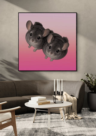Two Chinchillas - Stidox