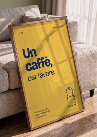 Un caffè, per favore