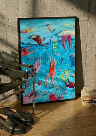 Surreal Pool Fun - Natascha Baumgärtner