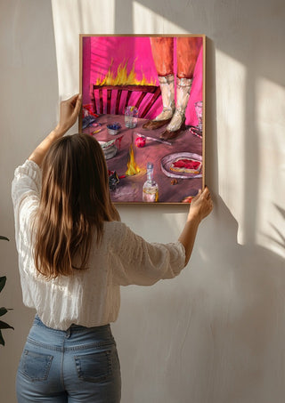 Surreal Burning Table - Natascha Baumgärtner