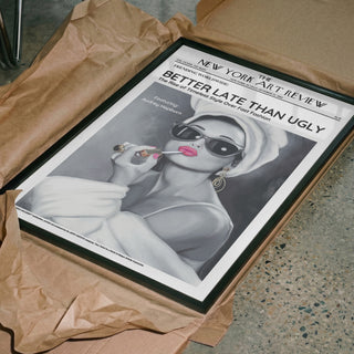 Audrey - Art Review Poster