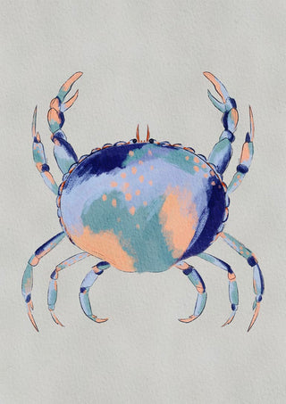 Crabe bleu serein - Nikita Jariwala