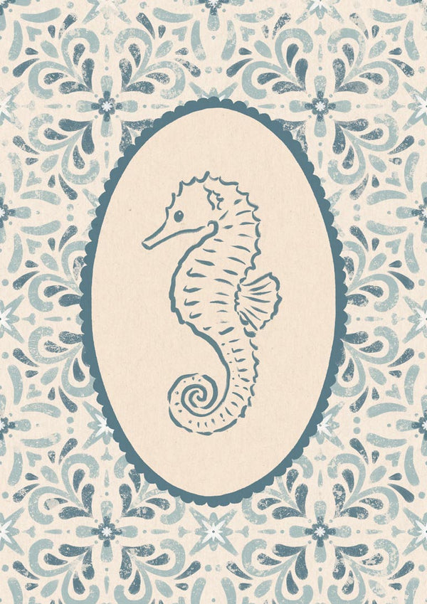 Médaillon d’hippocampe côtier - Katarzyna Gąsiorowska