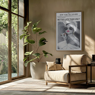 Audrey - Art Review Poster