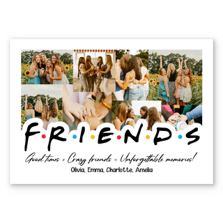 Amis - Poster personnalisé