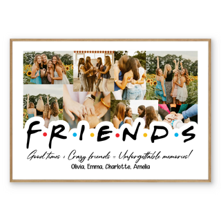 Amis - Poster personnalisé