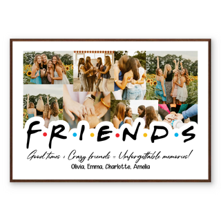 Amis - Poster personnalisé