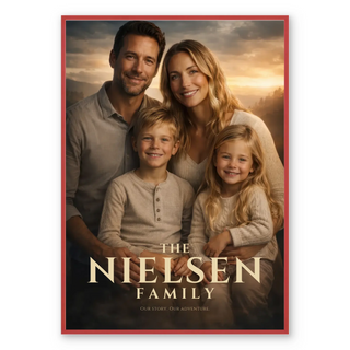 Affiche de film de famille – Affiche personnalisée