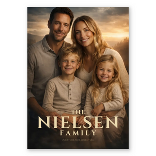 Affiche de film de famille – Affiche personnalisée