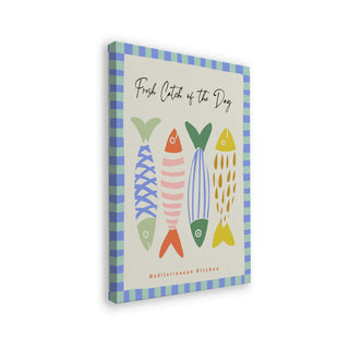 Poisson méditerranéen coloré - Annick