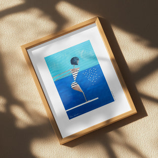 Plongeur de piscine d’été - Awol Art Alex