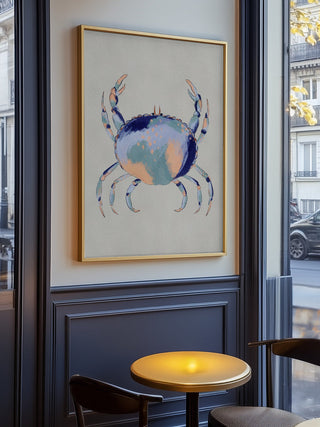 Crabe bleu serein - Nikita Jariwala