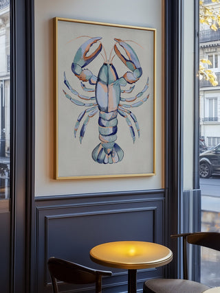 Homard bleu à l’aquarelle - Nikita Jariwala