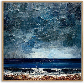 Surf under a Grey Sky - Justyna Kopania