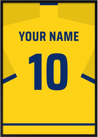 Al-Nassr – Personalised Football Shirt Poster