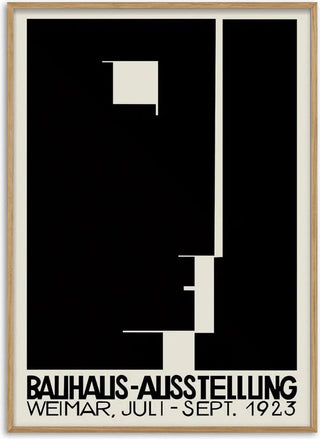 Bauhaus Weimar 1923 poster
