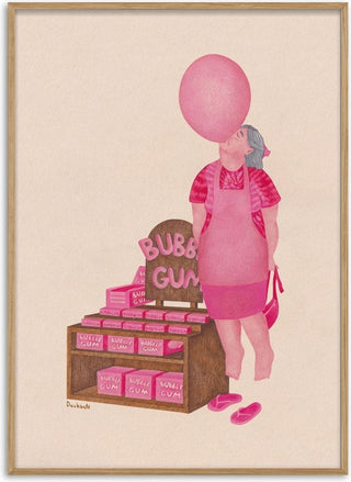 Bubble gum side hustle - Daukantė
