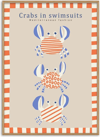 Cute Crabs In Swimsuits - Annick