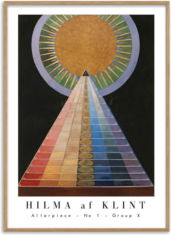 Affiche Hilma af Klint Altarpiece no. 1