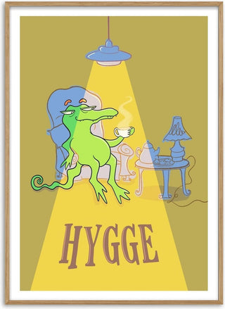 Hygge Crocodile - Yellow - Elisa Albanelli