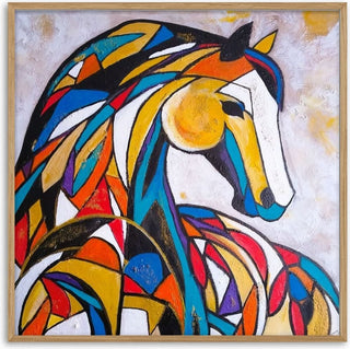 Mosaic Mustang - Igor Kotnik Art