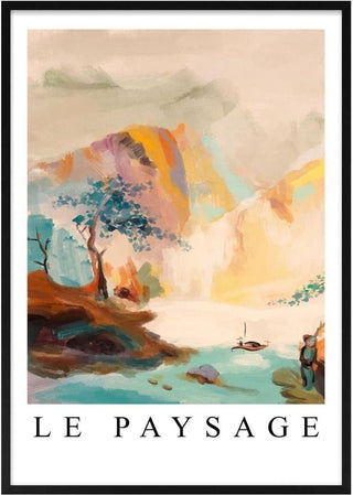Mountain Landscape Poster