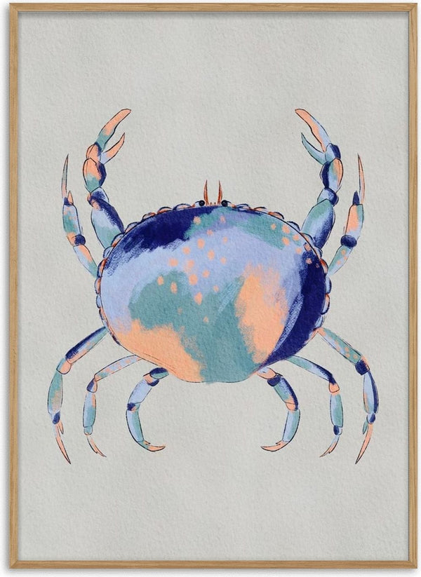 Crabe bleu serein - Nikita Jariwala