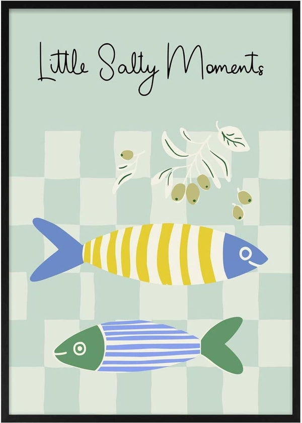 Poisson rayé et olives - Annick