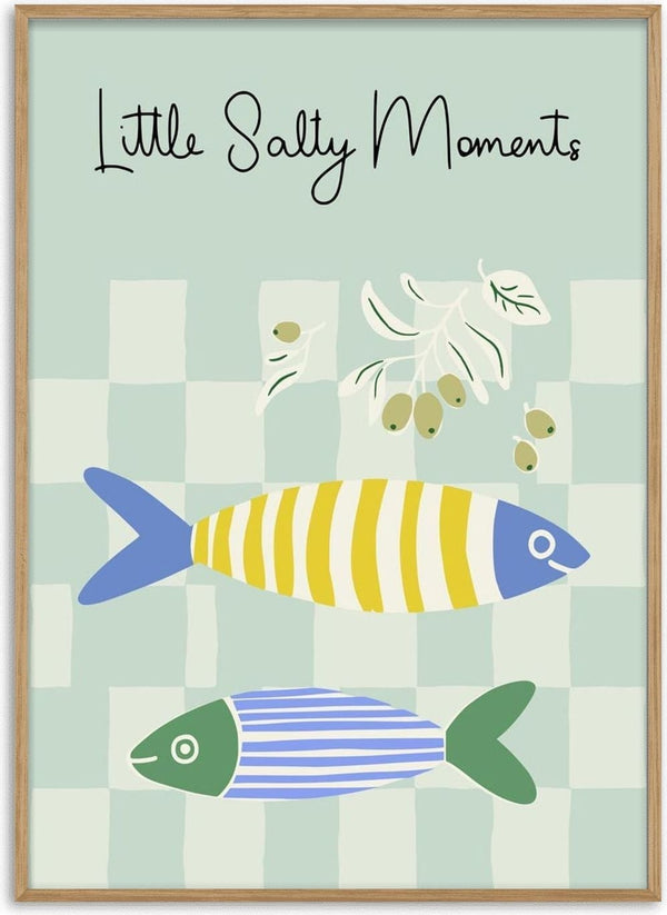 Striped Fish and Olives - Annick